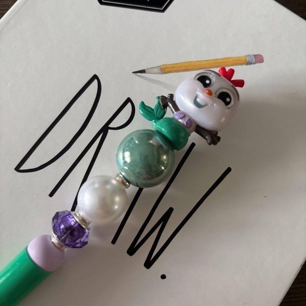 Disney Doorables: Olaf Retells: The Little Mermaid: Ariel with lamp handmade pen